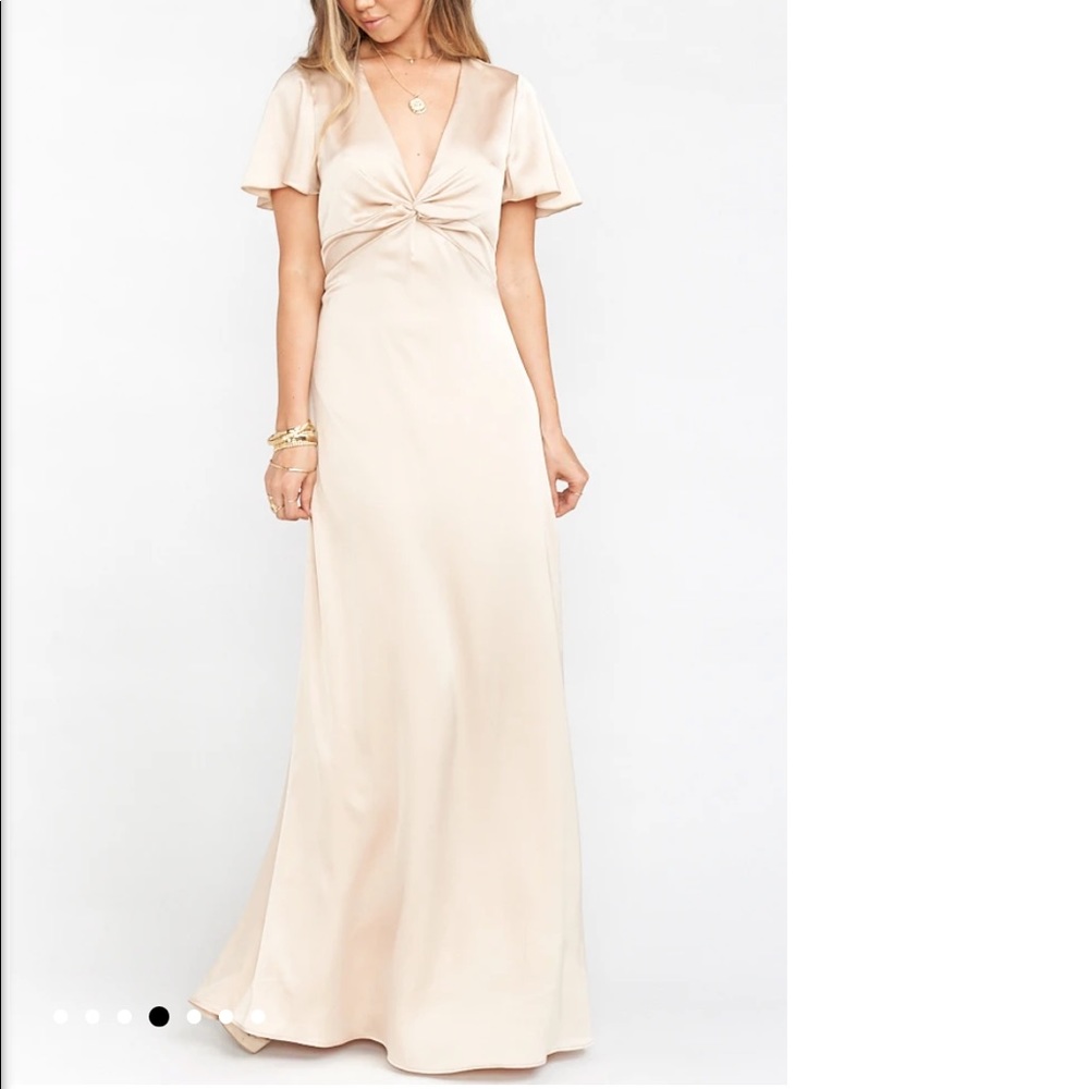Show Me Your Mumy XS Rome dress in Champagne